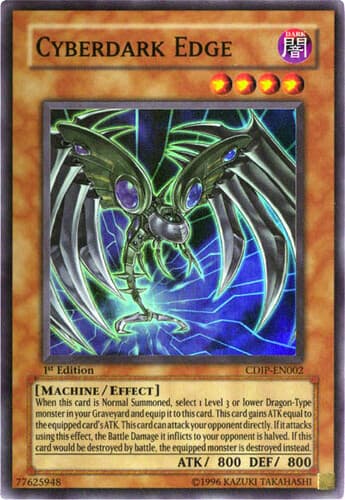 Cyberdark Edge - CDIP-EN002 Ultimate Rare 1st Edition