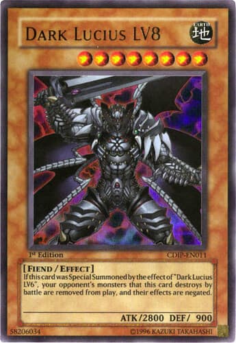 Dark Lucius LV8 - CDIP-EN011 Ultimate Rare Unlimited