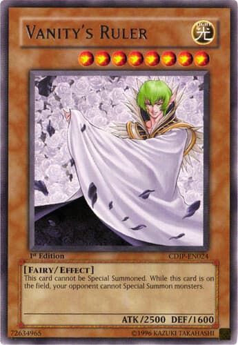 Vanity's Ruler - CDIP-EN024 Rare 1st Edition