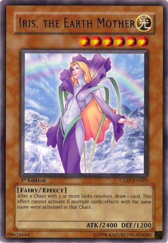 Iris, the Earth Mother - CDIP-EN025 Ultimate Rare 1st Edition