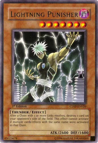Lightning Punisher - CDIP-EN026 Ultimate Rare 1st Edition