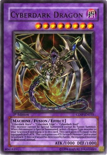 Cyberdark Dragon - CDIP-EN035 Ultra Rare Unlimited