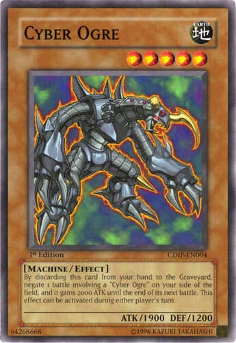 Cyber Ogre 2 - CDIP-EN036 Ultra Rare 1st Edition
