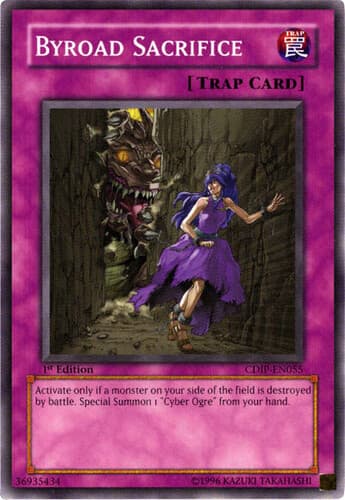 Byroad Sacrifice - CDIP-EN055 Common 1st Edition