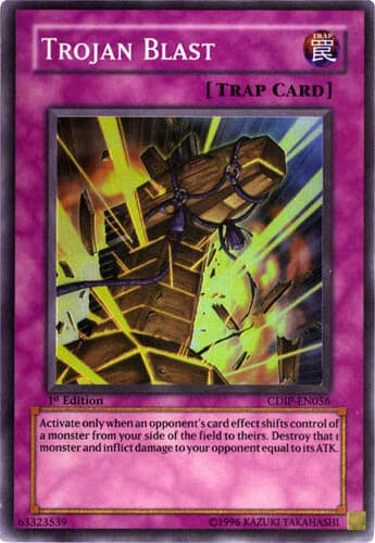 Trojan Blast - CDIP-EN056 Super Rare Unlimited