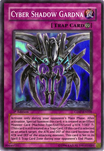 Cyber Shadow Gardna - CDIP-EN058 Ultimate Rare 1st Edition