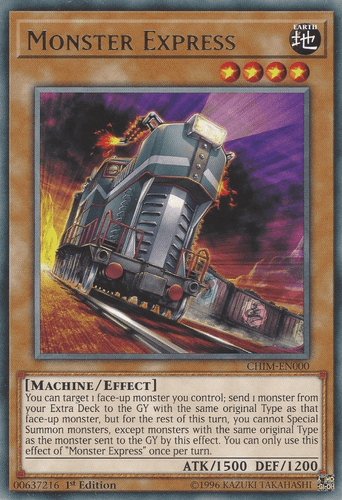 Monster Express - CHIM-EN000 Rare 1st Edition