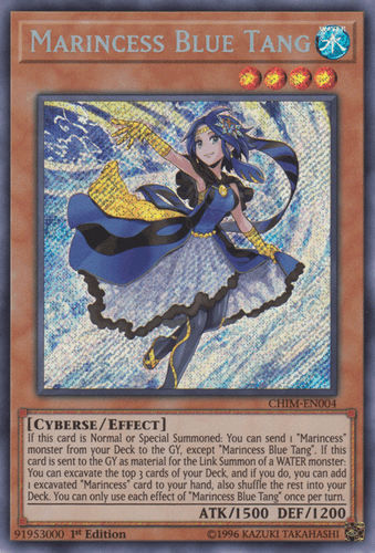 Marincess Blue Tang - CHIM-EN004 Secret Rare Unlimited