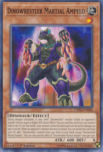 Dinowrestler Martial Ampelo - CHIM-EN006 Common Unlimited