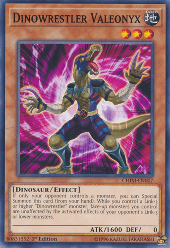 Dinowrestler Valeonyx - CHIM-EN007 Common Unlimited