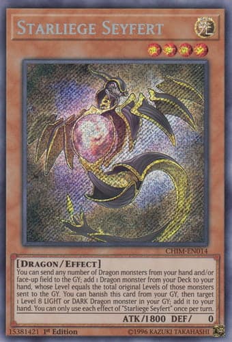 Starliege Seyfert - CHIM-EN014 Secret Rare 1st Edition
