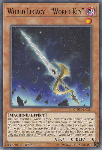 World Legacy - "World Key" - CHIM-EN021 Common Unlimited