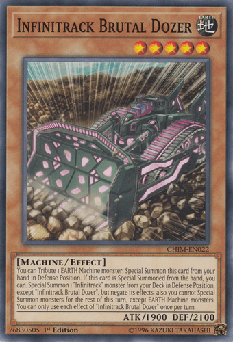 Infinitrack Brutal Dozer - CHIM-EN022 Common 1st Edition