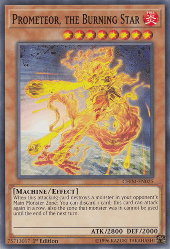 Prometeor, the Burning Star - CHIM-EN025 Common 1st Edition