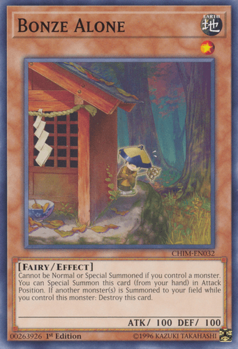 Bonze Alone - CHIM-EN032 Common Unlimited