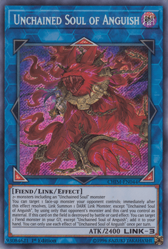 Unchained Soul of Anguish - CHIM-EN044 Secret Rare Unlimited
