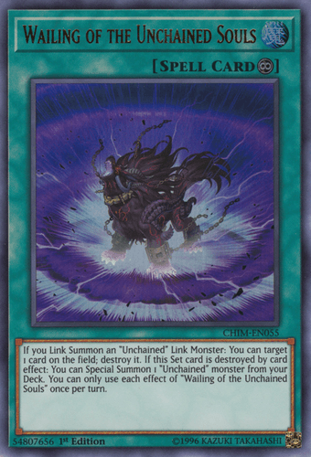 Wailing of the Unchained Souls - CHIM-EN055 Ultra Rare 1st Edition