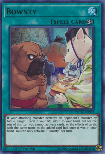 Bownty - CHIM-EN063 Ultra Rare Unlimited