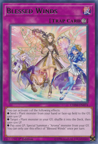Blessed Winds - CHIM-EN074 Rare 1st Edition