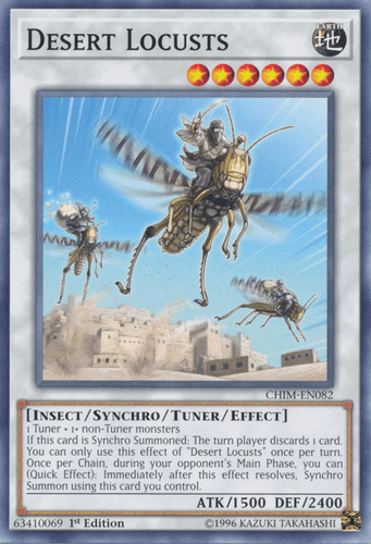 Desert Locusts - CHIM-EN082 Common 1st Edition