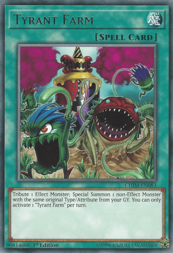 Tyrant Farm - CHIM-EN083 Rare Unlimited