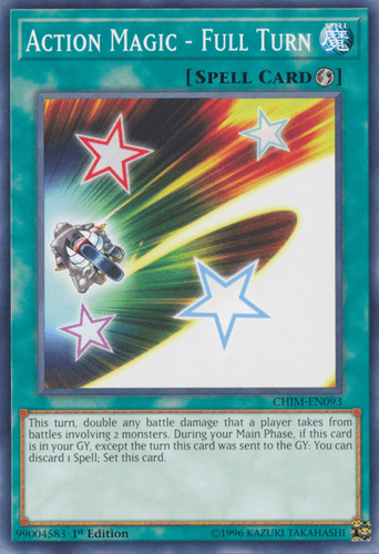 Action Magic - Full Turn - CHIM-EN093 Common 1st Edition