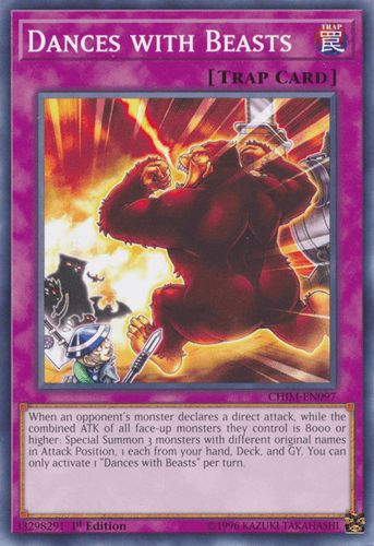 Dances with Beasts - CHIM-EN097 Common 1st Edition