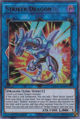 Striker Dragon - CHIM-EN098 Ultra Rare Unlimited