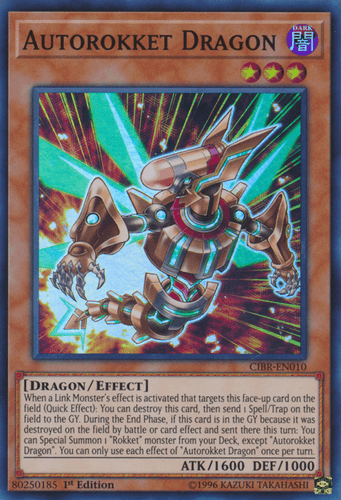 Autorokket Dragon - CIBR-EN010 Super Rare 1st Edition