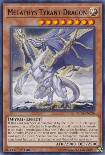 Metaphys Tyrant Dragon - CIBR-EN026 Rare Unlimited