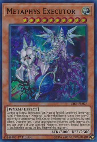Metaphys Executor - CIBR-EN027 Super Rare 1st Edition