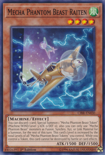 Mecha Phantom Beast Raiten - CIBR-EN030 Common Unlimited