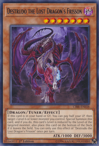 Destrudo the Lost Dragon's Frisson - CIBR-EN038 Rare Unlimited