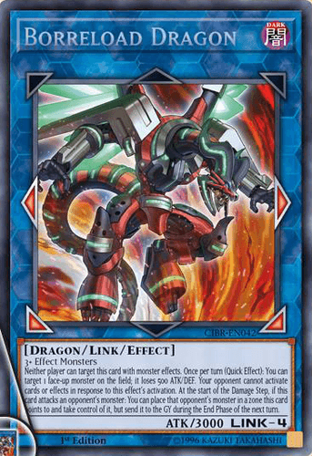 Borreload Dragon - CIBR-EN042 Secret Rare 1st Edition