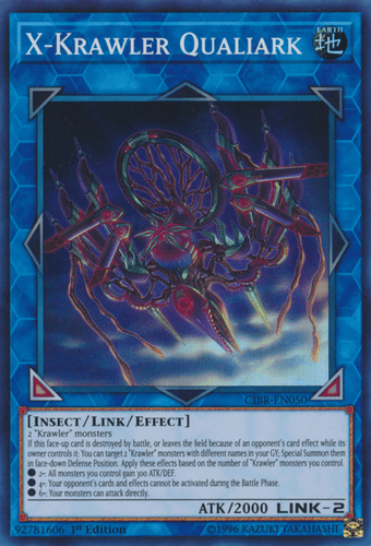 X-Krawler Qualiark - CIBR-EN050 Super Rare 1st Edition