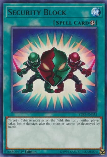 Security Block - CIBR-EN053 Rare Unlimited