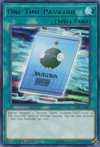 One-Time Passcode - CIBR-EN061 Rare Unlimited
