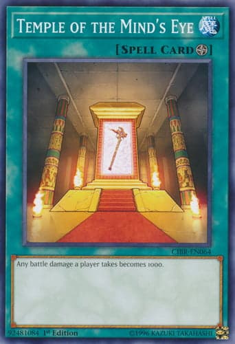 Temple of the Mind's Eye - CIBR-EN064 Common 1st Edition