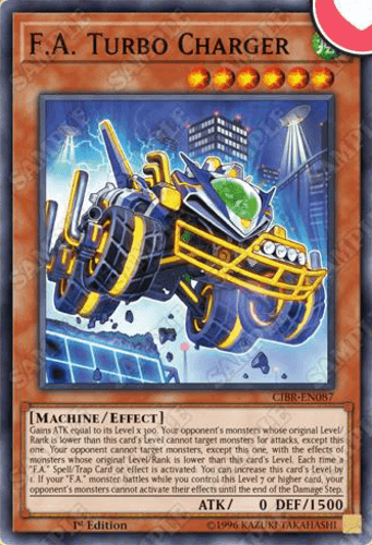 F.A. Turbo Charger - CIBR-EN087 Common 1st Edition
