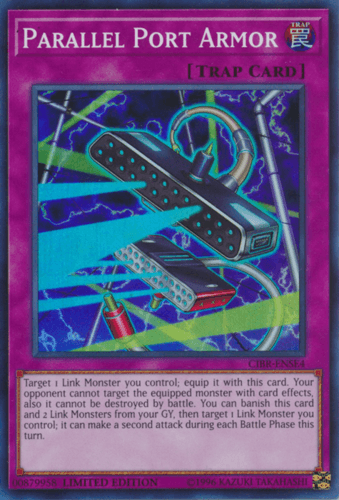 Parallel Port Armor - CIBR-ENSE4 Super Rare Limited Edition