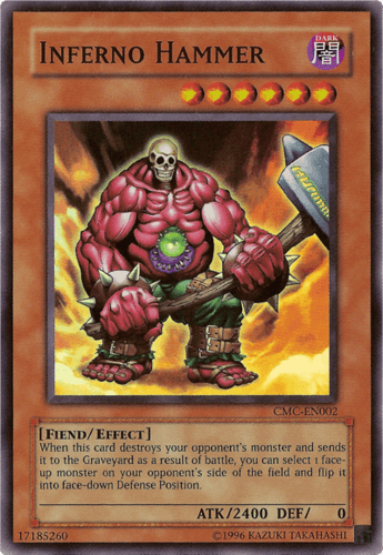 Inferno Hammer - CMC-EN002 Super Rare Limited Edition
