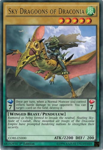Sky Dragoons of Draconia - CORE-EN000 Rare Unlimited