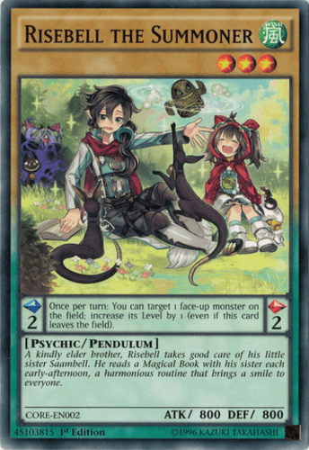 Risebell the Summoner - CORE-EN002 Common Unlimited