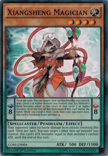 Xiangsheng Magician - CORE-EN004 Super Rare Unlimited