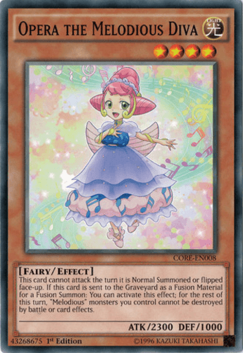 Opera the Melodious Diva - CORE-EN008 Common 1st Edition