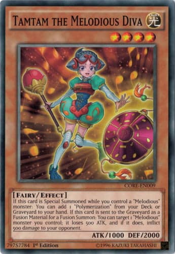 Tamtam the Melodious Diva - CORE-EN009 Common 1st Edition