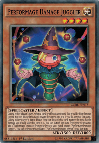 Performage Damage Juggler - CORE-EN015 Common 1st Edition