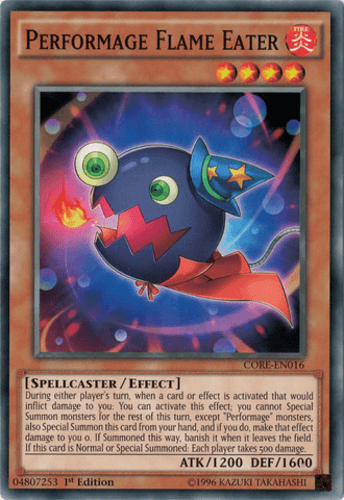 Performage Flame Eater - CORE-EN016 Common 1st Edition