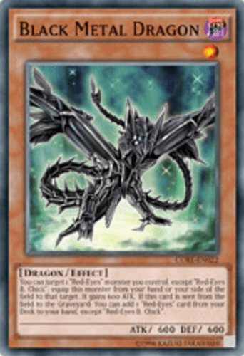 Black Metal Dragon - CORE-EN022 Common Unlimited