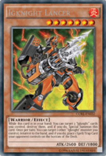 Igknight Lancer - CORE-EN032 Rare Unlimited